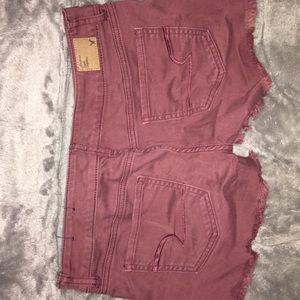 american eagle jean shorts
